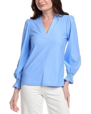 Jude Connally Dava Pullover Top - Blue
