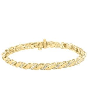 Effy Fine Jewelry Over 0.99 Ct. Tw. Diamond Bracelet - Metallic