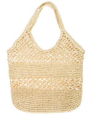 San Diego Hat Malta Paper Crochet Bag - Natural