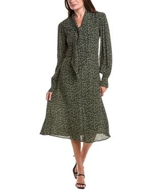 Officine Generale Officine Generale Sibylle Midi Dress - Green