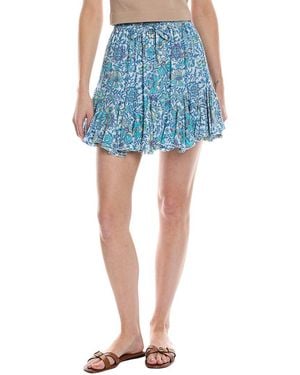 Walker & Wade Salsa Mini Skirt - Blue