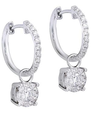 Diana M. Jewels Fine Jewellery 14k 0.92 Ct. Tw. Diamond Earrings - White