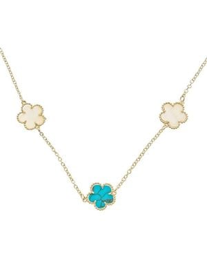 Juvell Plated Pearl Necklace - Metallic