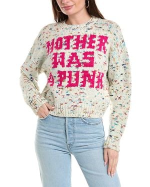 Mother Denim The Alpaca & Wool-Blend Jumper - Grey