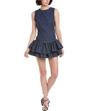 7021 Sleeveless Dress - Blue