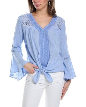 Walker & Wade Walker&Wade Kelly Top - Blue