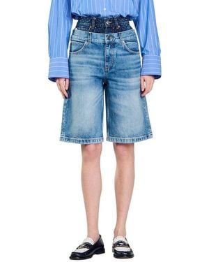 Sandro Kitten Short - Blue
