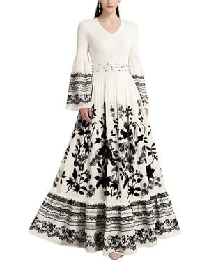 MIRA RICHI Maxi Dress - White