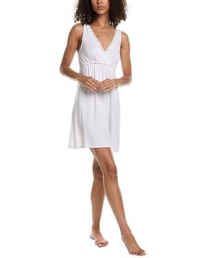 Barefoot Dreams Luxe Milk Jersey Chemise - White