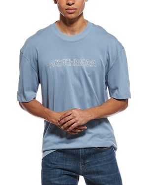 Scotch & Soda Graphic T-Shirt - Blue