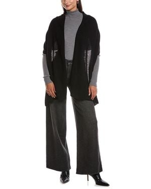 Phenix Featherweight Solid Cashmere Scarf - Black