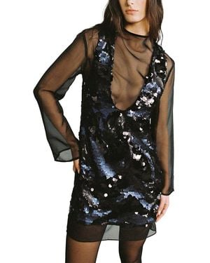 Sabina Musayev Ecliptica Mini Dress - Black