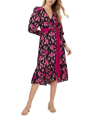 Diane von Furstenberg Blade Wrap Dress - Red