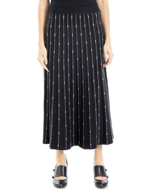 Max Studio A-Line Skirt - Black