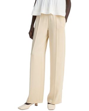 Vince Mid Rise Side Stripe Pants - Natural