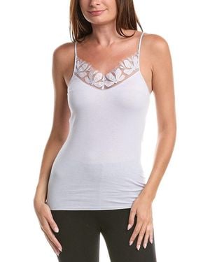 Hanro Floral Embroidered Camisole - White
