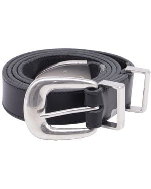 Celine 2.5cm Embellished Belt (authentic Pre-loved) - Gray