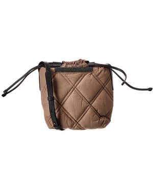 Brunello Cucinelli Quilted Bucket Bag - Brown