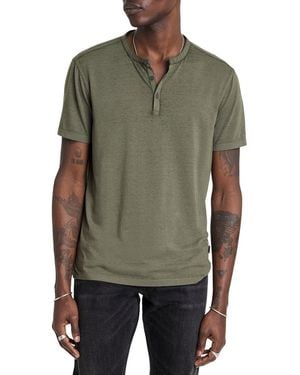 John Varvatos Duke Henley - Green