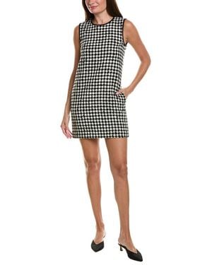 Max Mara Studio Wool & Silk-Blend Shift Dress - Multicolor