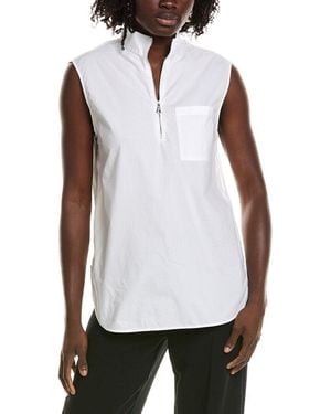 Officine Generale Officine Generale Sierra Poplin Top - White