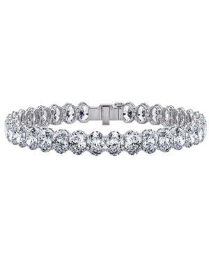 Lab Grown Diamonds 14K 25.00 Ct. Tw. Lab-Grown Diamond Tennis Bracelet - White