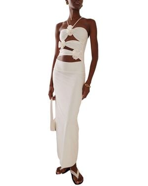 VIBI Maxi Dress - White