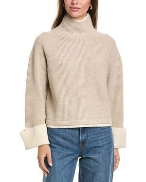 Rag & Bone Ilaria Turtleneck Wool Sweater - Blue