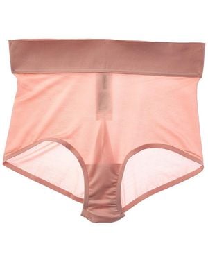 Wolford Sheertouch Control Panty - Pink