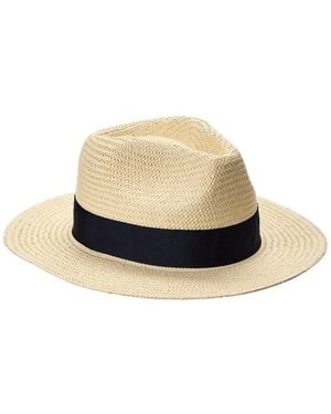 Brooks Brothers Teardrop Fedora - Natural