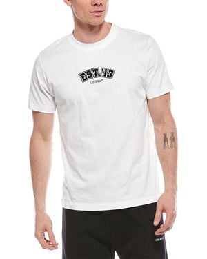 Off-White c/o Virgil Abloh Off- Club Slim T-Shirt - White