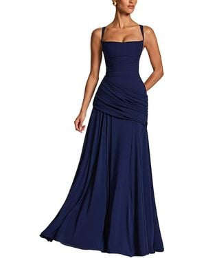 LEON GORI Maxi Dress - Blue