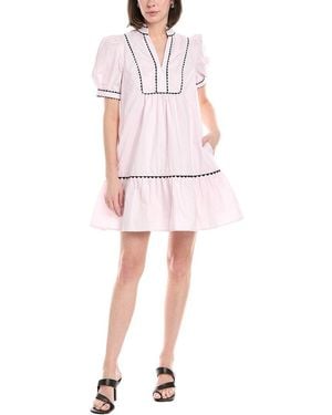 Stellah A-line Dress - Pink