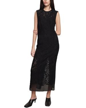 Sabina Musayev Tullio Midi Dress - Black