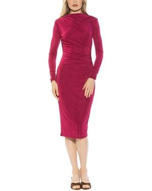 Alexia Admor Kim Sheath Dress - Red