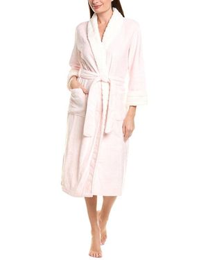 Natori Plush Sherpa Robe - Pink