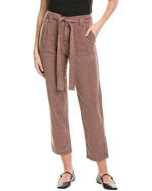 Bella Dahl Raven Pleat Pocket Trouser - Multicolour