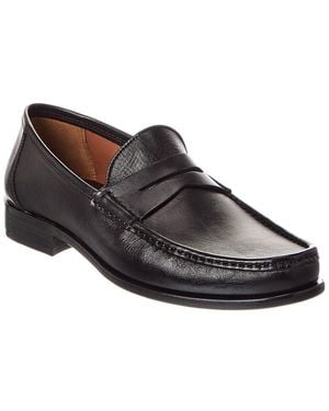 Bruno Magli Tonio Leather Loafer - Black