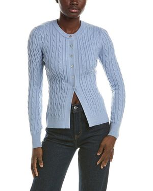 525 America Cable Cardigan - Blue