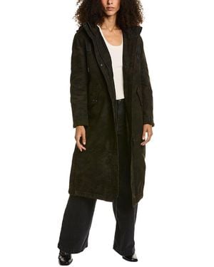 AllSaints Indra Camo Parka - Black