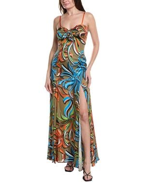 Silvian Heach Maxi Dress - Blue
