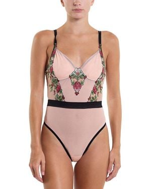 Hanky Panky Underwire Bodysuit - Pink