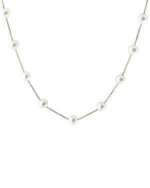 Effy Fine Jewelry 14k 5.5mm, 8mm Pearl Necklace - Metallic