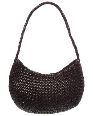 Dragon Diffusion Nova Luna Leather Shoulder Bag - Black