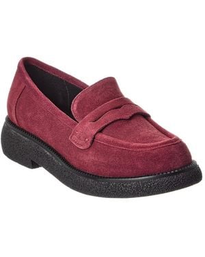 The Flexx Adenike Suede Loafer - Red