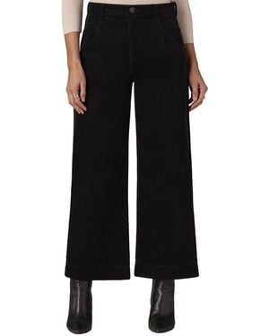 Wit & Wisdom Wyatt Corduroy Wide Leg Pant - Black