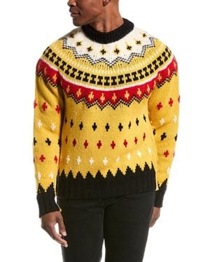 Moncler Fair Isle Jumper - Yellow