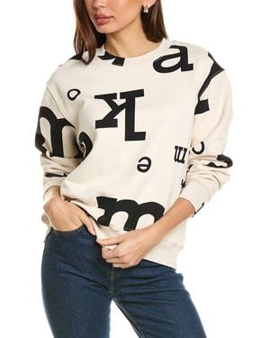 Marimekko Leiot Marimerkki Sweatshirt - Natural