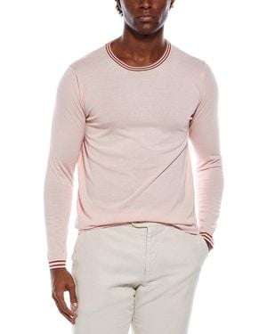 Isaia Crewneck Jumper - Pink