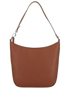 BY FAR Suli Nappa Leather Shoulder Bag - Brown